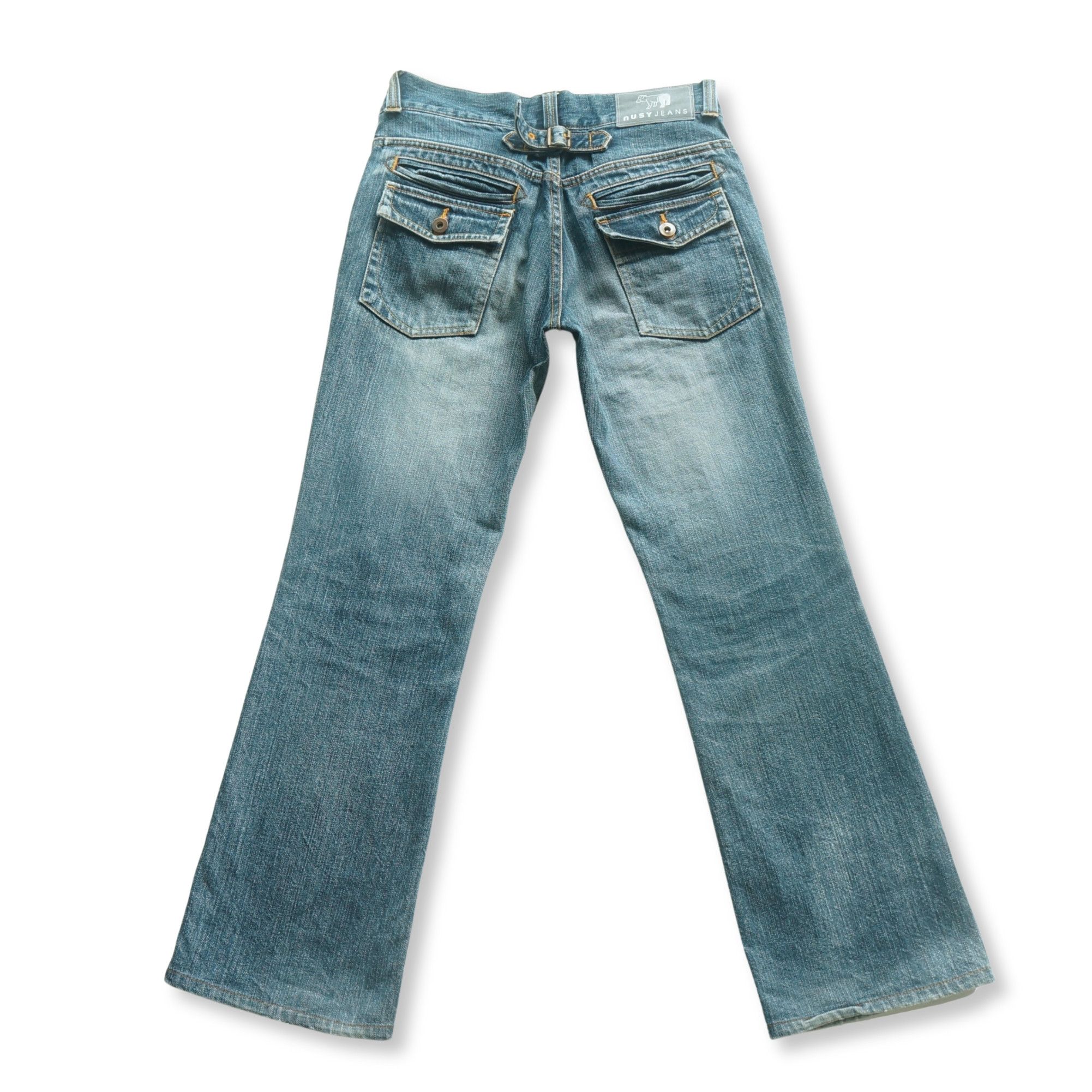 Japanese Brand NUSY JEANS Multi Pockets Jeans Size 27" / US 4 / IT 40 - 2 Thumbnail