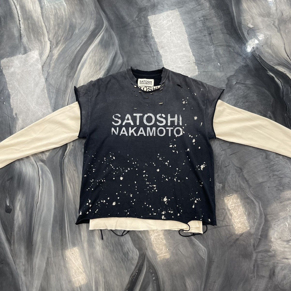 Satoshi Nakamoto Satoshi Nakamoto Luke Thermal Cutoff | Grailed