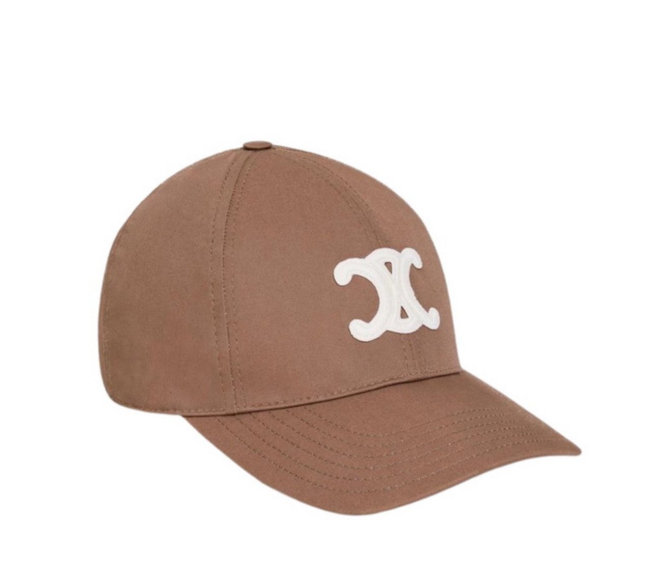 image of Celine Triomphe Baseball Cap / Hat in Brown, Women's