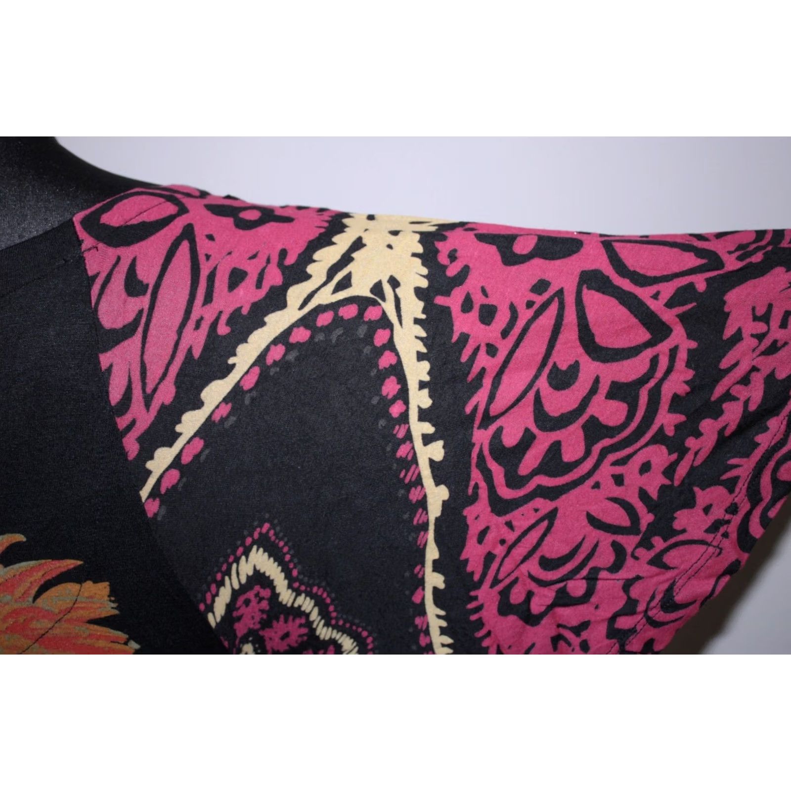 Desigual Desigual Shirt Womens Tunic Size S Multicoloured Short Sleeve Top Size S / US 4 / IT 40 - 4 Thumbnail
