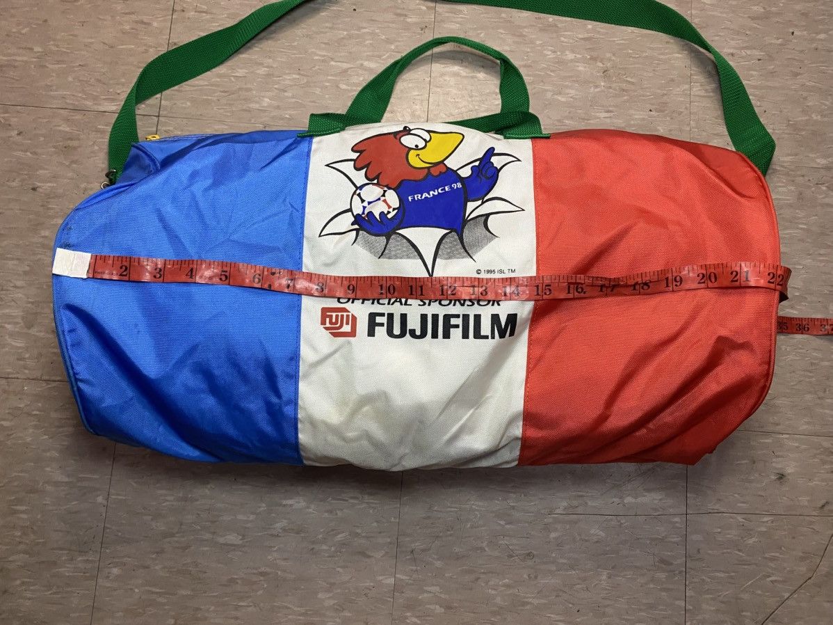 Fujifilm × Vintage Vintage 90s fujifilm france 98 worldcup gym duffle bag Size ONE SIZE - 9 Thumbnail