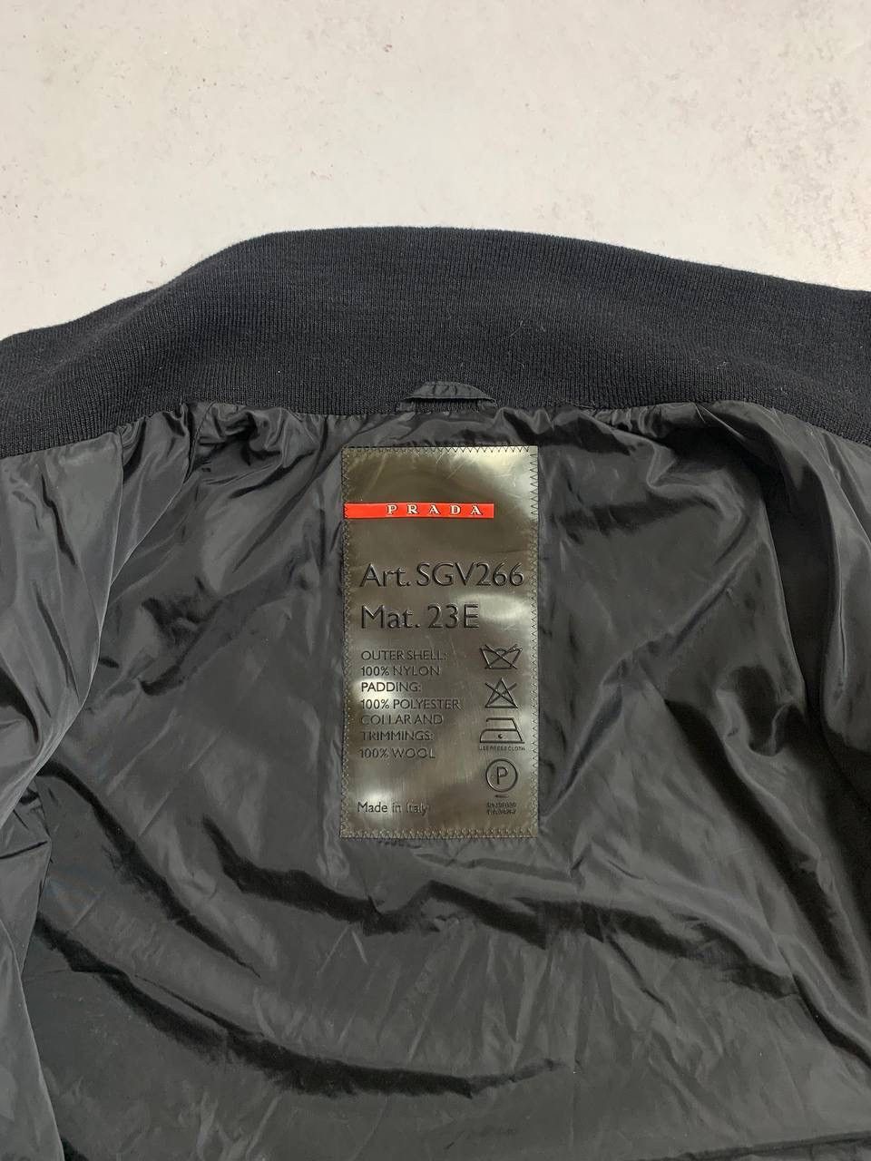 Prada Vintage Prada Sport Red Tab Nylon Down Jacket M Size US L / EU 52-54 / 3 - 10 Thumbnail