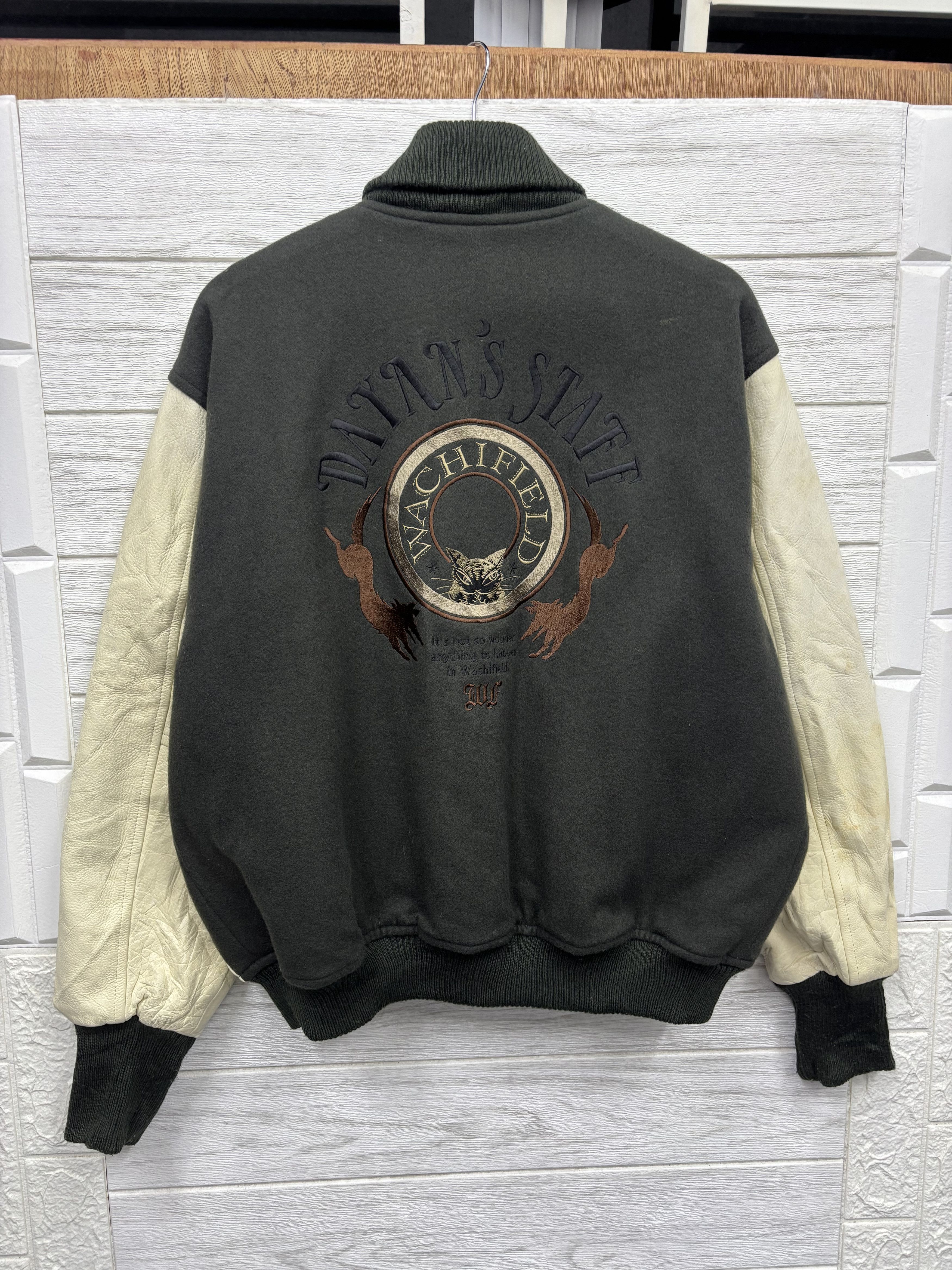 Japanese Brand VINTAGE 80’s JAPANESE WOOL VARSITY JACKET WACHIFIELD Size US L / EU 52-54 / 3 - 7 Thumbnail