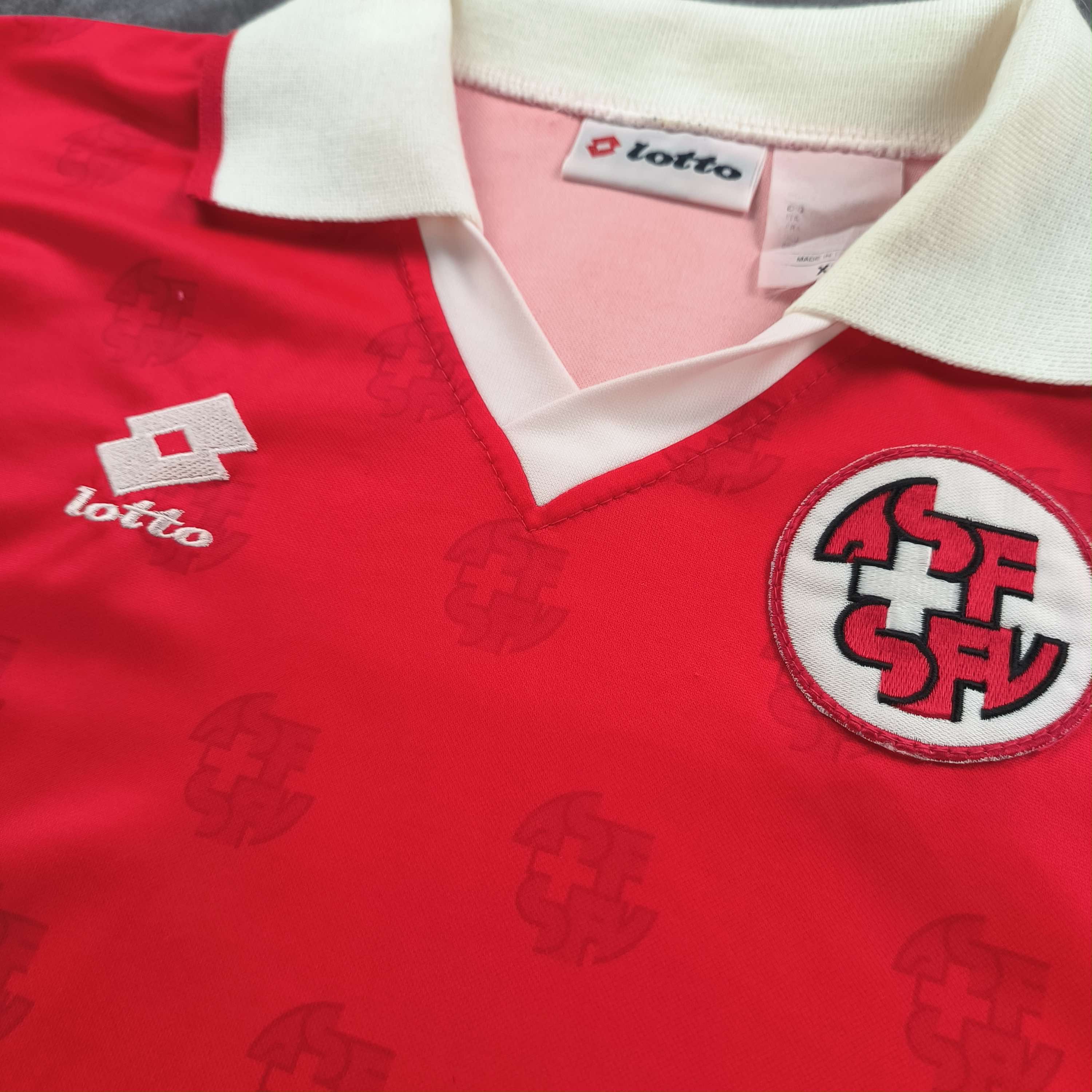 Lotto Sport Switzerland 1994-96 Lotto home #15 football jersey size XL Size US XL / EU 56 / 4 - 3 Thumbnail