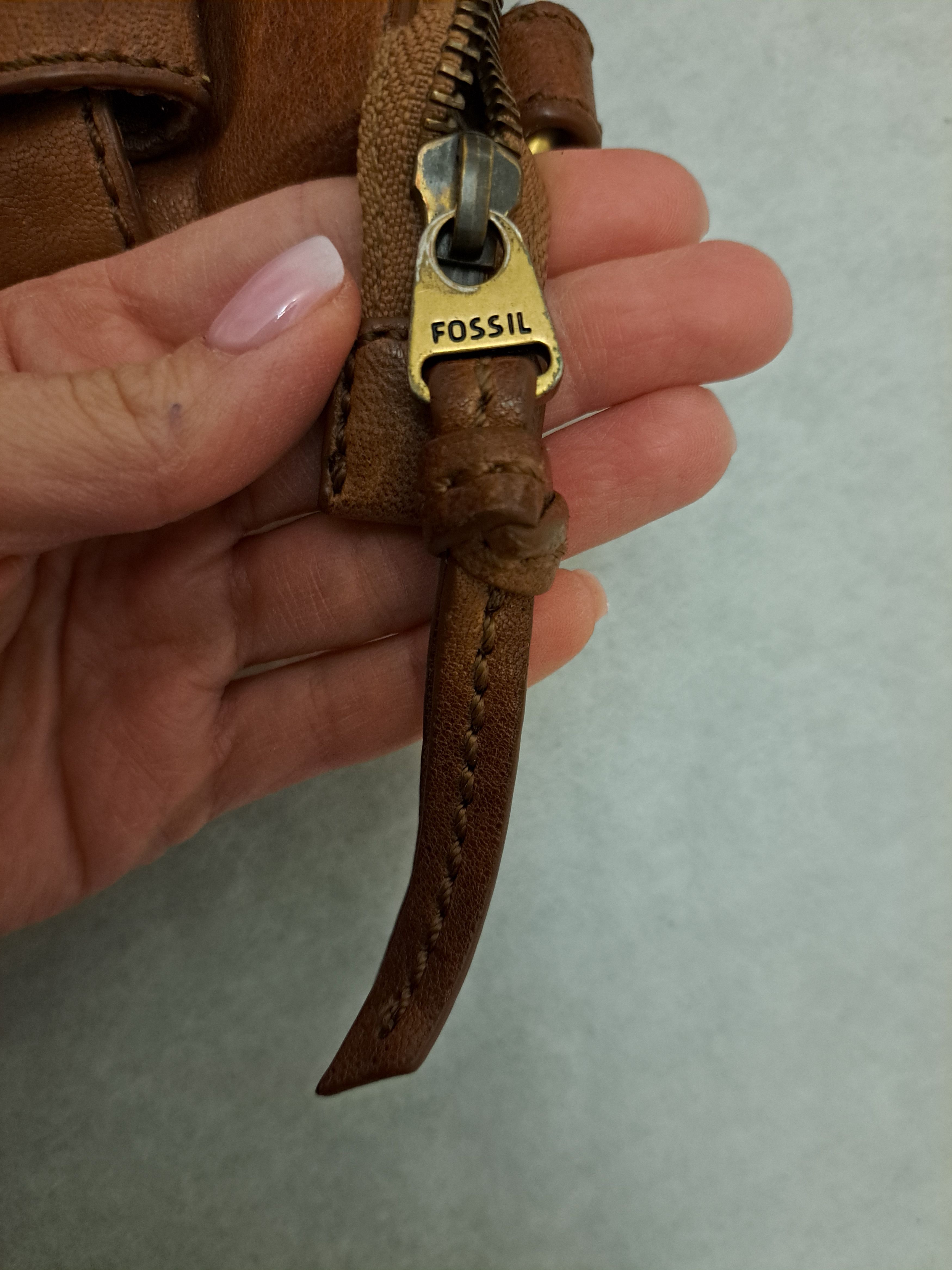 Fossil Brown leather Fossil crossbody bag Size ONE SIZE - 5 Thumbnail