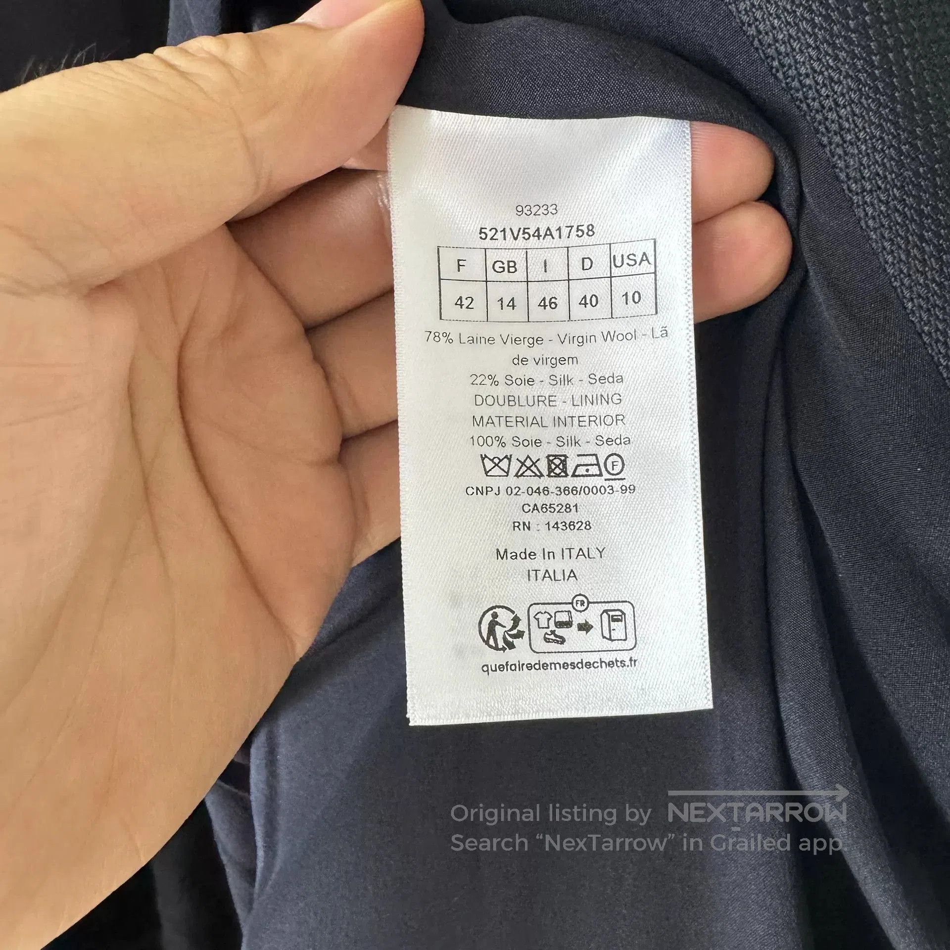 Dior Christian Dior 2025 Double. Size US XS / EU 42 / 0 - 4 Thumbnail