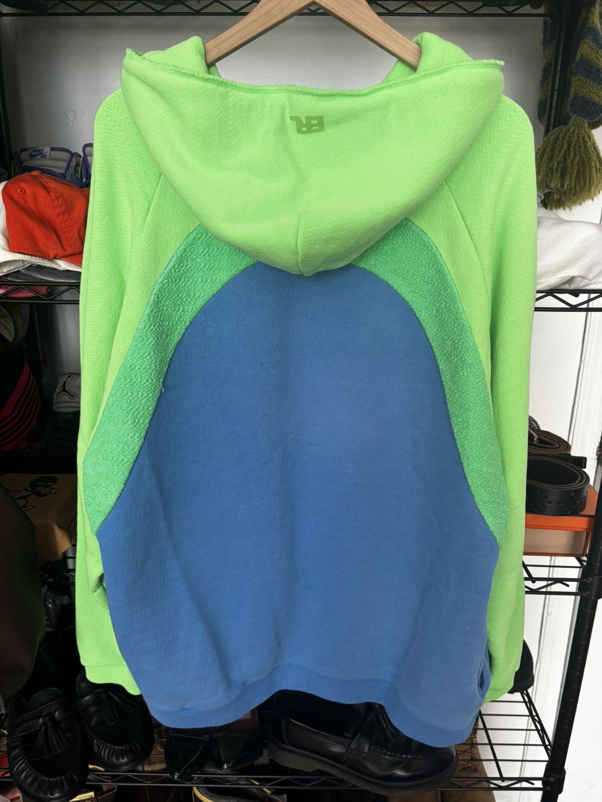 ERL Erl Rainbow ERL Rainbow Erl anit-Panellec Drawstring hoodie Size US M / EU 48-50 / 2 - 2 Thumbnail