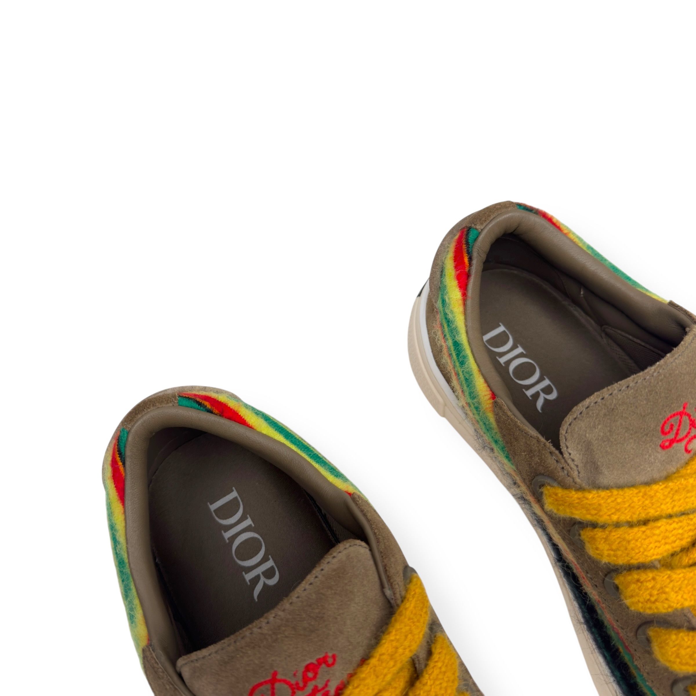 Dior DIOR X DENIM TEARS B33 MOHAIR SNEAKER YELLOW 42 / UK8 Size US 9 / EU 42 - 8 Thumbnail