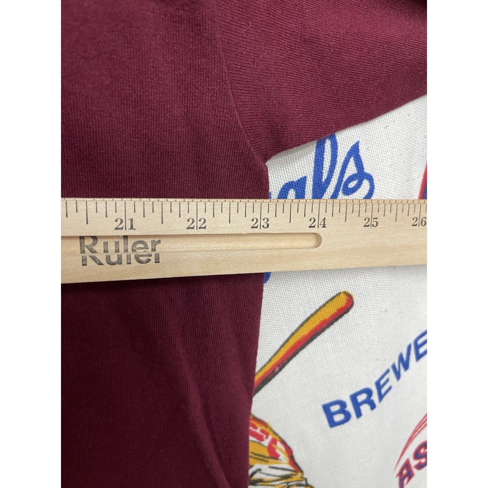 O'Neill VTG Y2K 1996 O’NEILL LONG SLEEVE TEE SHIRT PULLOVER RED/BURG Size US XL / EU 56 / 4 - 9 Thumbnail