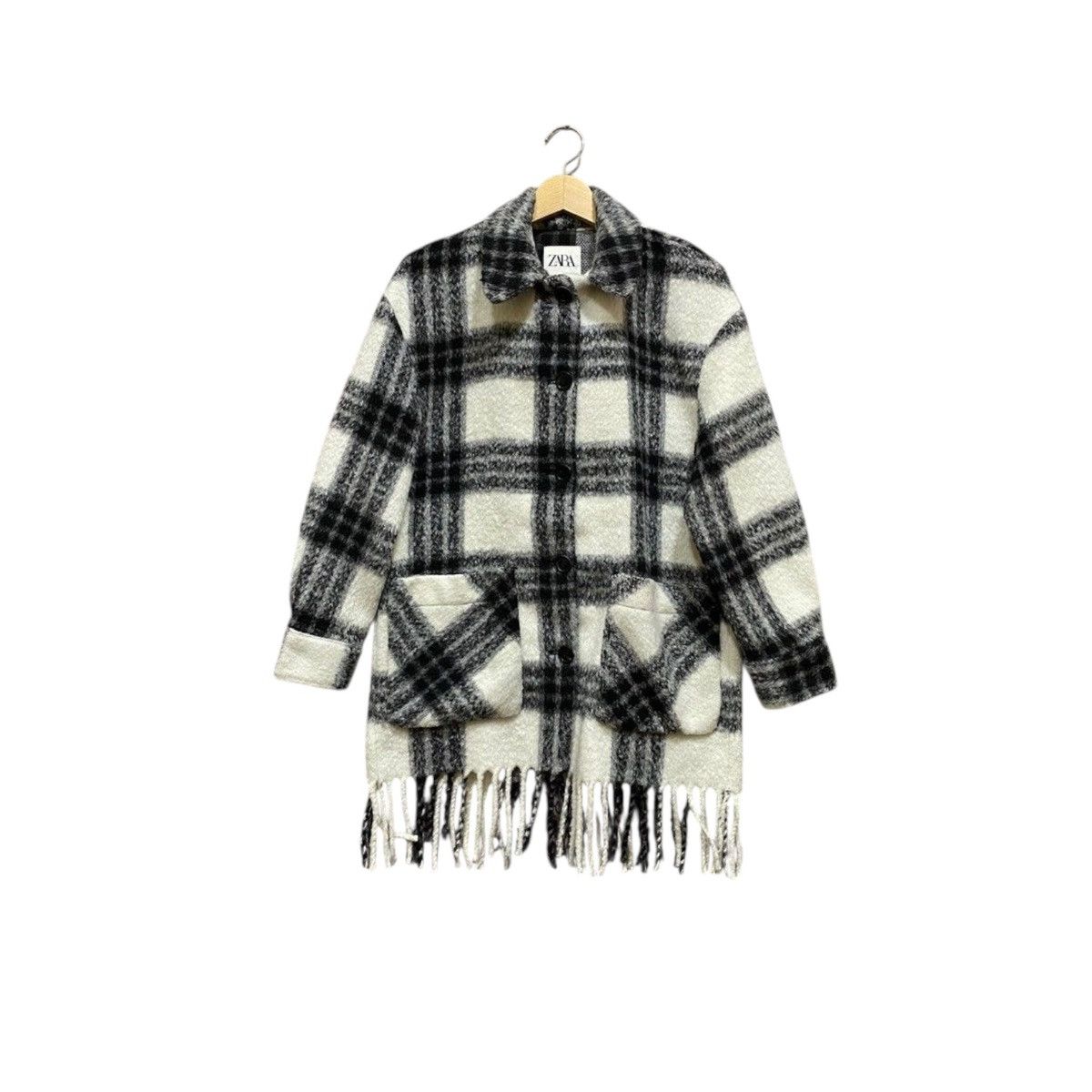 Zara Zara Wool Women Jacket Size XS / US 0-2 / IT 36-38 - 1 Thumbnail