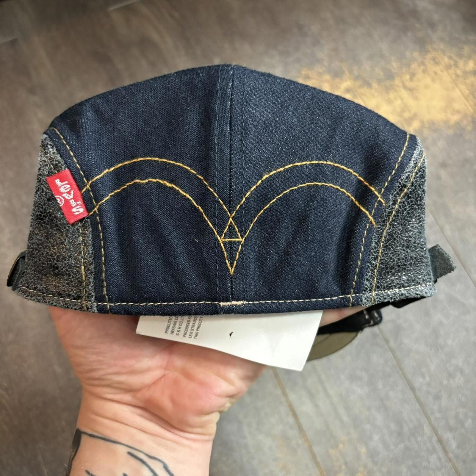 Levi's vintage Levi’s news boy cap 00s OS Size ONE SIZE - 2 Thumbnail