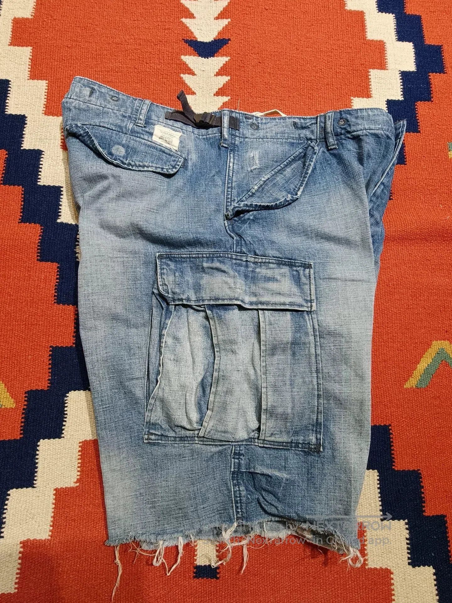 Other Ralph Lauren Distressed Denim Shorts. Size US 34 / EU 50 - 8 Thumbnail