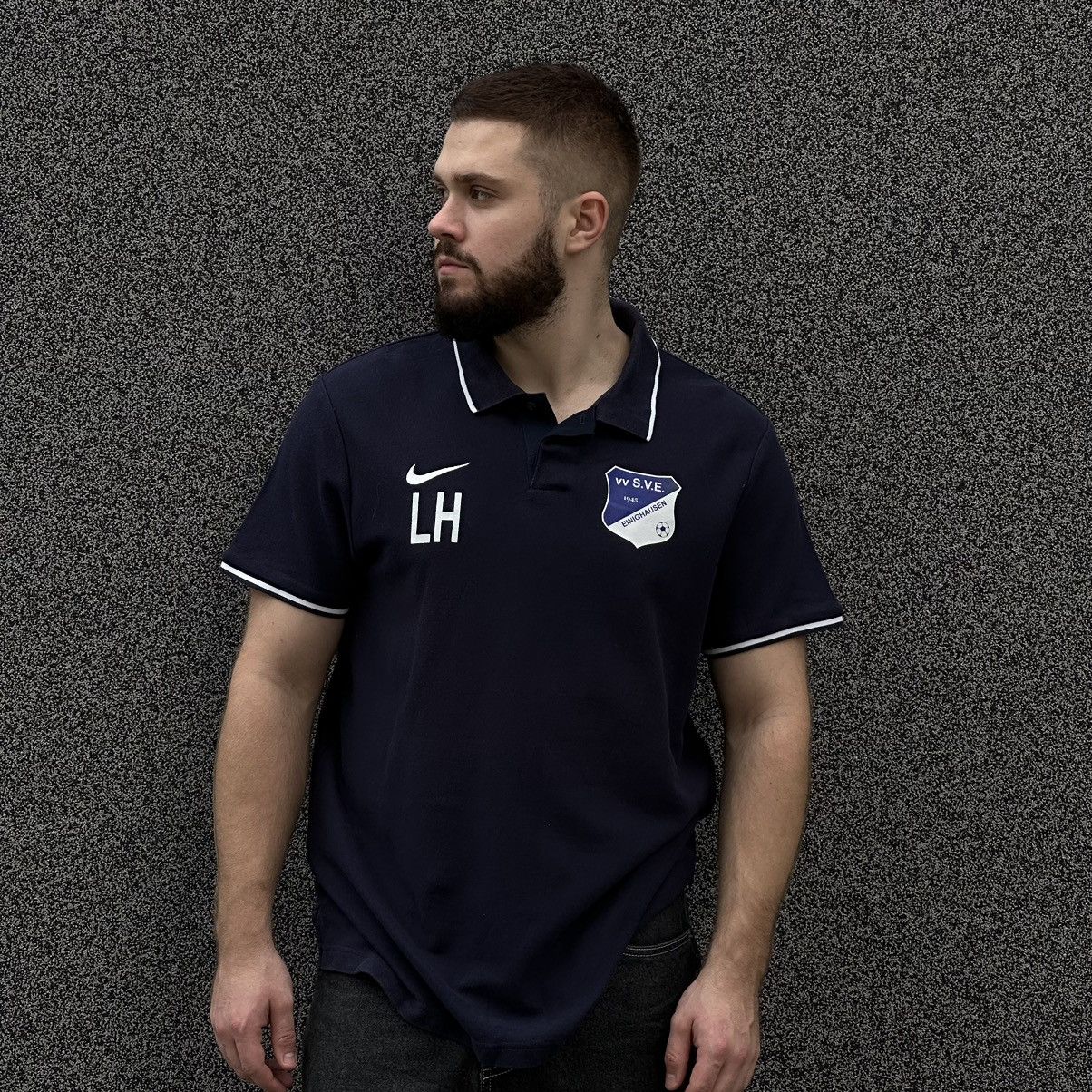 Nike × Vintage Vintage Nike VV S.V.E Polo T-shirts FC Club Sportswear Y2K Size US XL / EU 56 / 4 - 1 Thumbnail