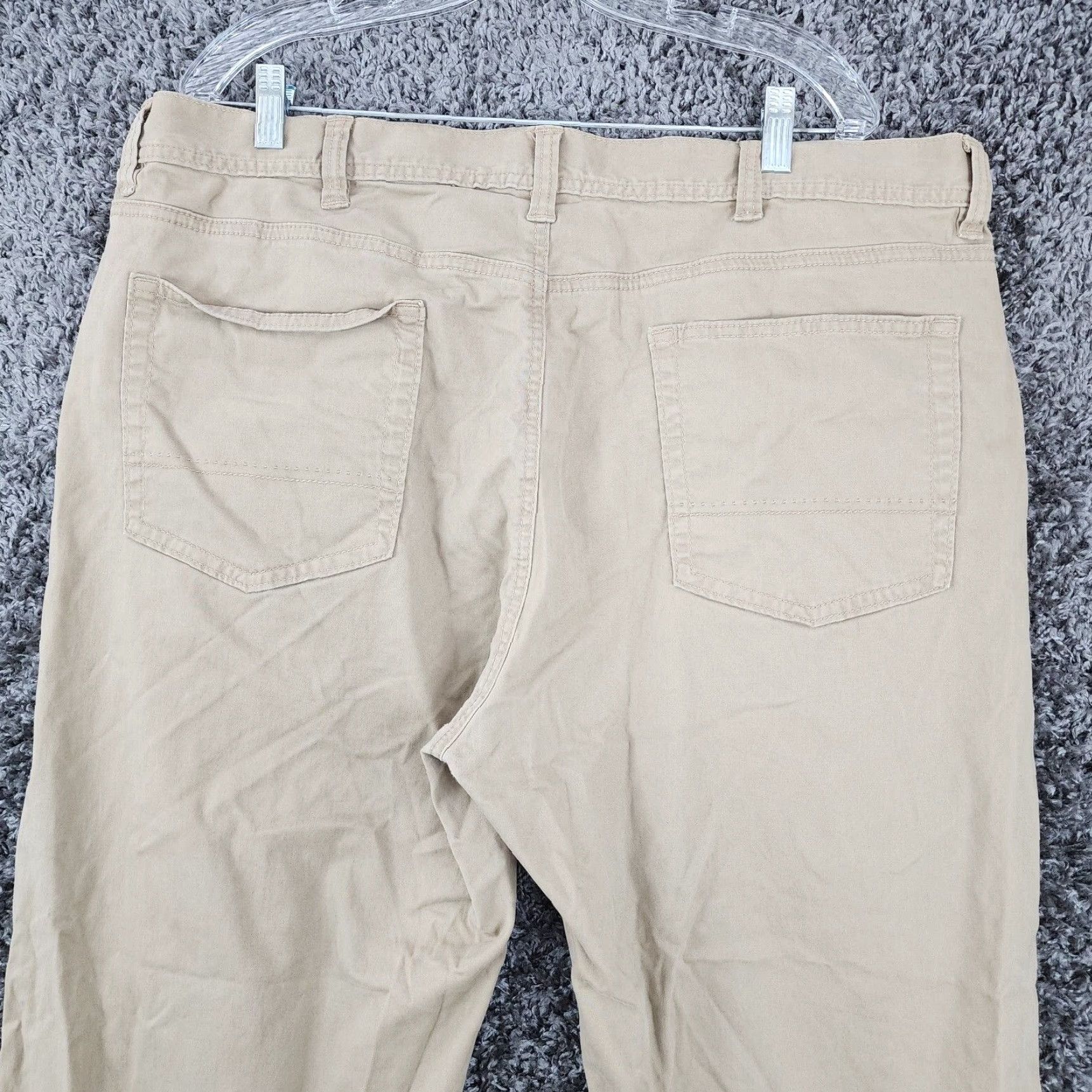 Vintage KIRKLAND SIGNATURE Chino Pants Mens Straight Khaki Beige Size 42x30 Size US 42 / EU 58 - 5 Thumbnail