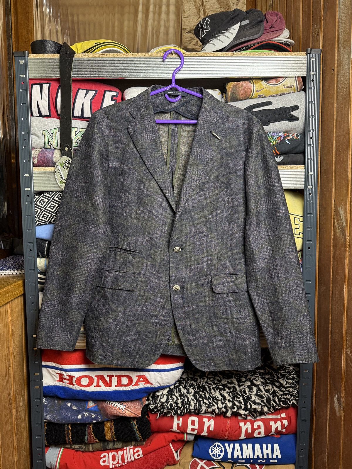 Tagliatore Tagliatore navy button blazer Size 48R - 1 Thumbnail