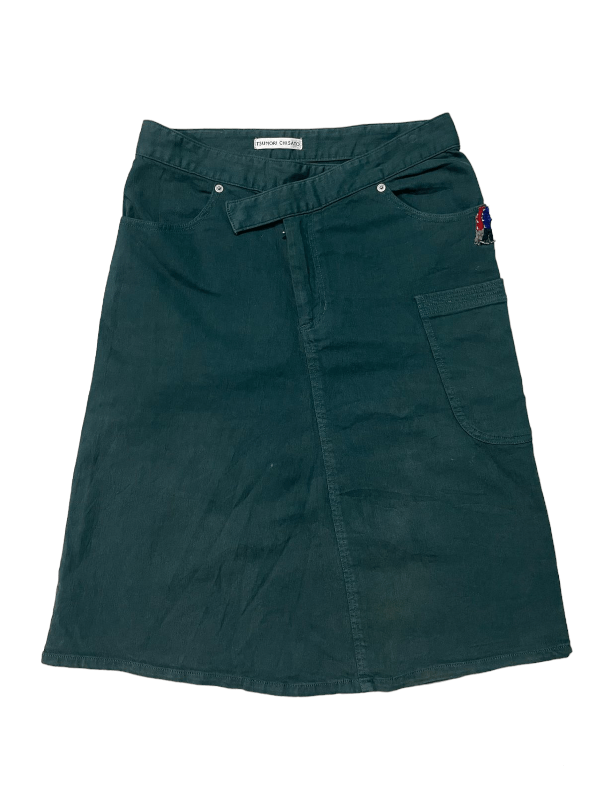 image of By Issey Miyake Skirt in Green, Women's (Size 32)