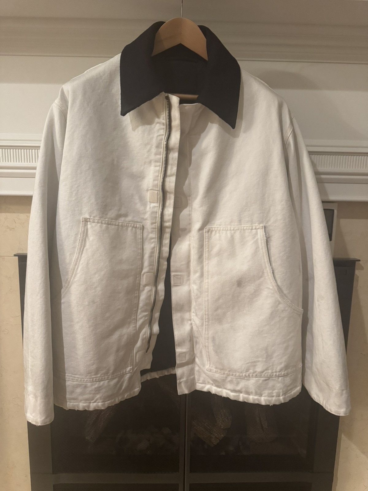 ジャケット PRADA WHITE COTTON REVERSIBLE JACKET Prada Cotton Bomber Jacket | White | FARFETCH