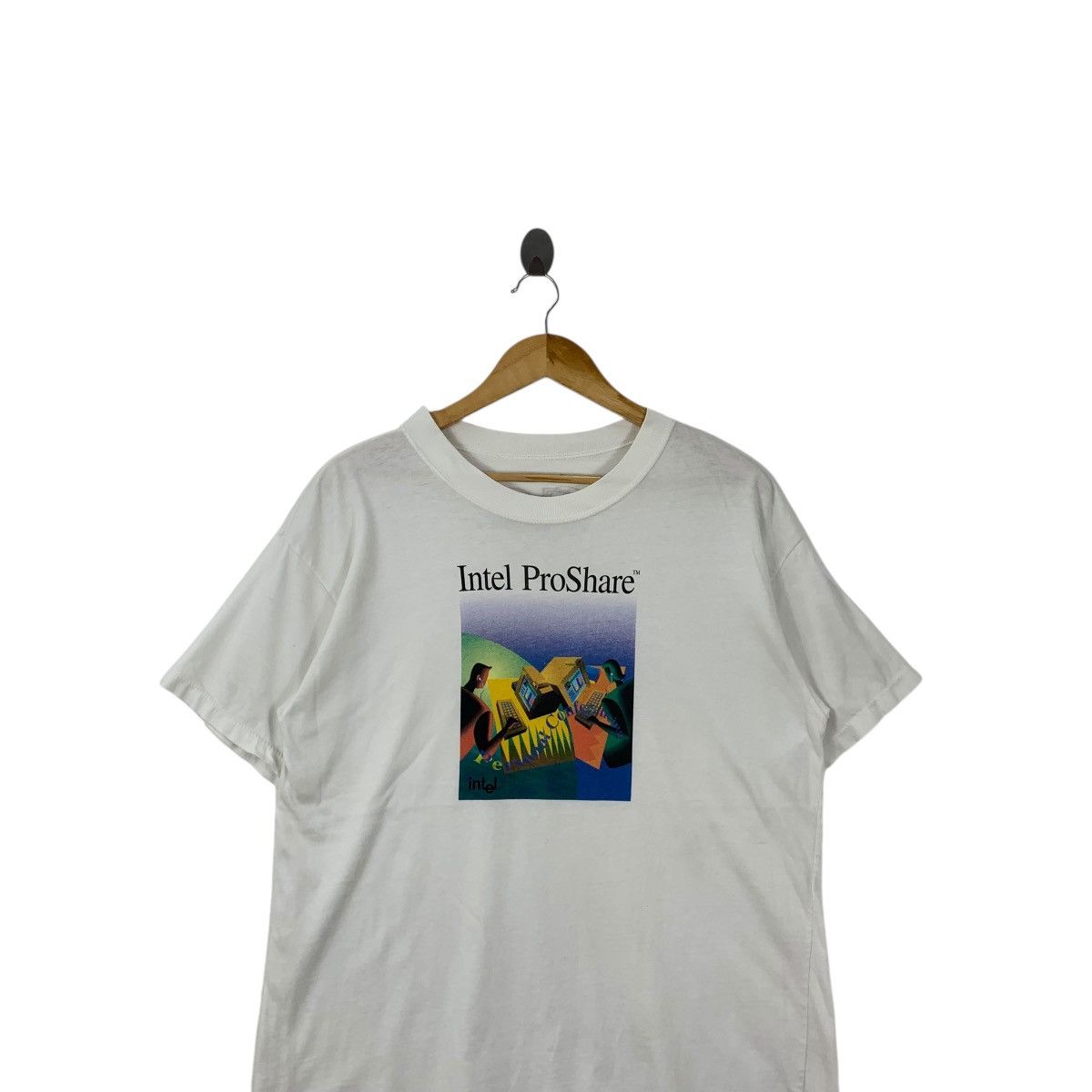 Vintage Vintage 1994 INTEL PROSHARE Personal Conferencing Software Size US M / EU 48-50 / 2 - 2 Thumbnail