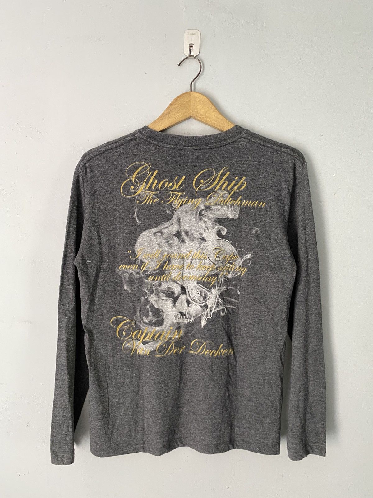 If Six Was Nine × Japanese Brand × Le Grande Bleu (L.G.B.) 2000s leky smoke poem longsleeve tshirt Size US M / EU 48-50 / 2 - 2 Thumbnail