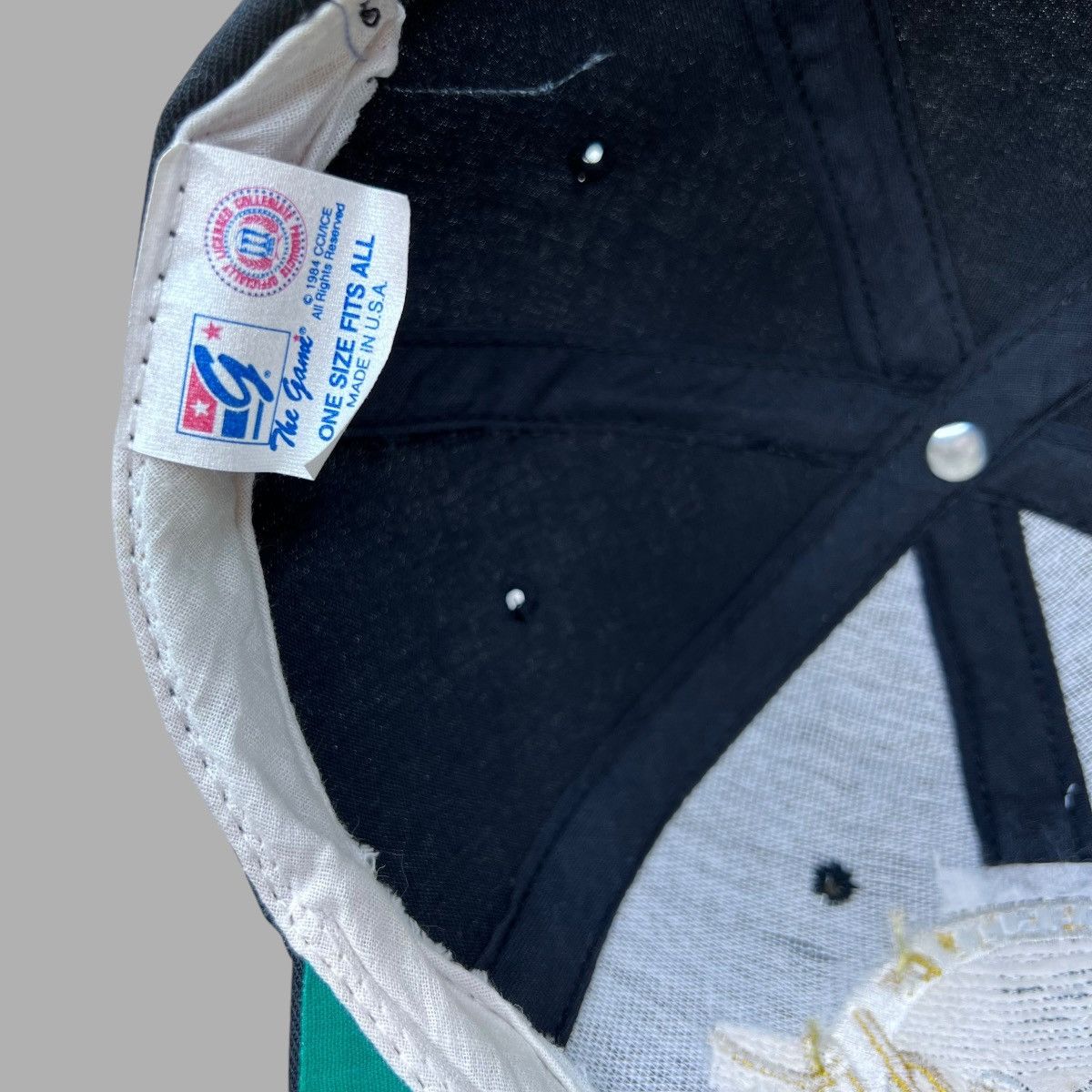 Vtg 1990s NCAA Colorado Buffaloes Script The Game Snapback