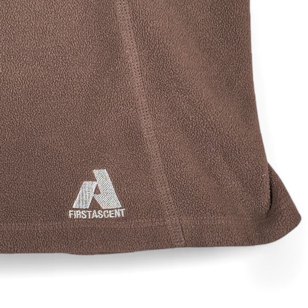 Eddie Bauer VINTAGE Eddie Bauer Sweater Womens MEDIUM Brown Fleece First Ascent 1/4 Quarter Zip Size M / US 6-8 / IT 42-44 - 6 Thumbnail