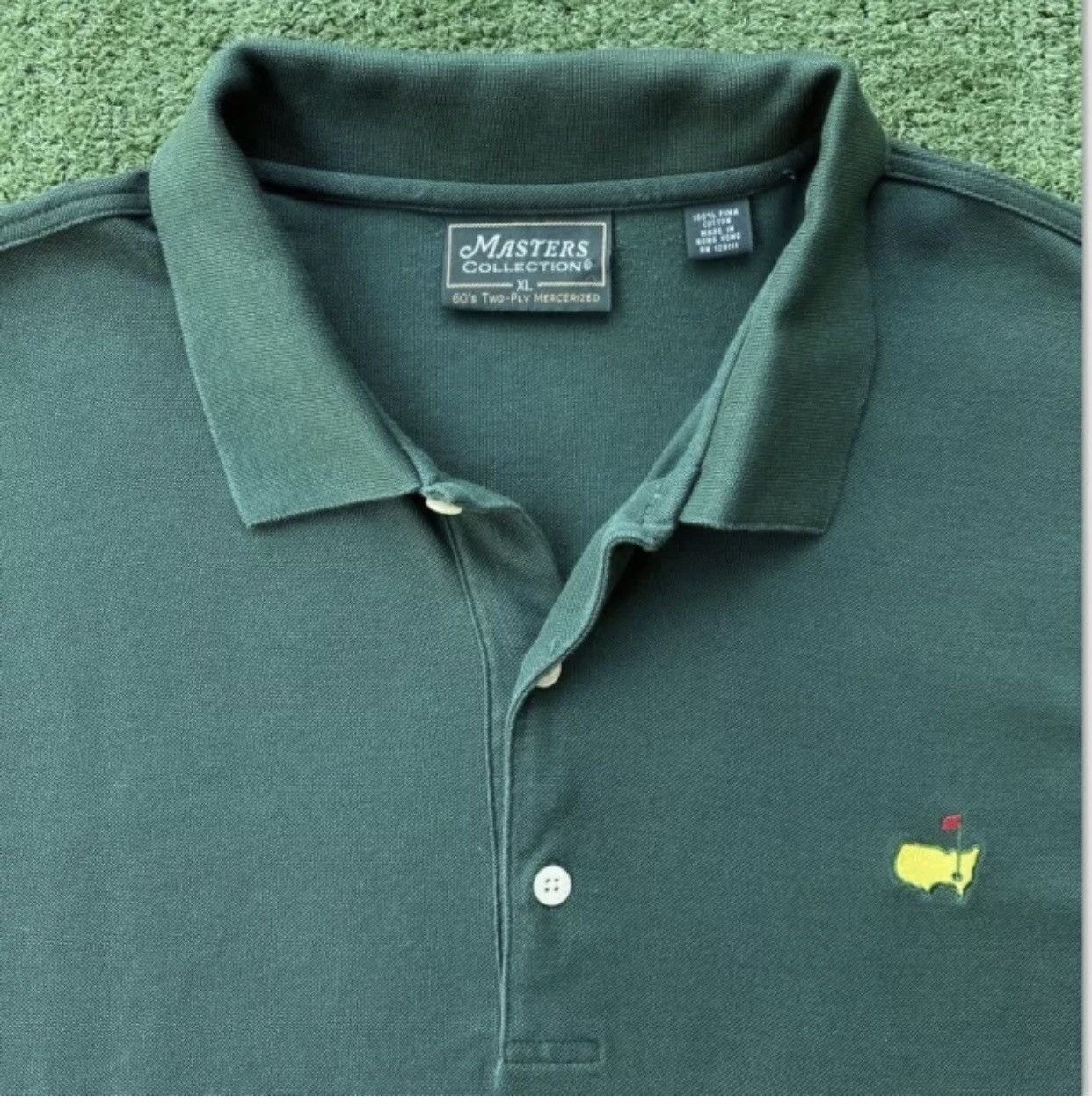 The Masters Masters Augusta Golf 60’s Two-Ply Mercerized Polo Shirt XL Size US XL / EU 56 / 4 - 3 Thumbnail
