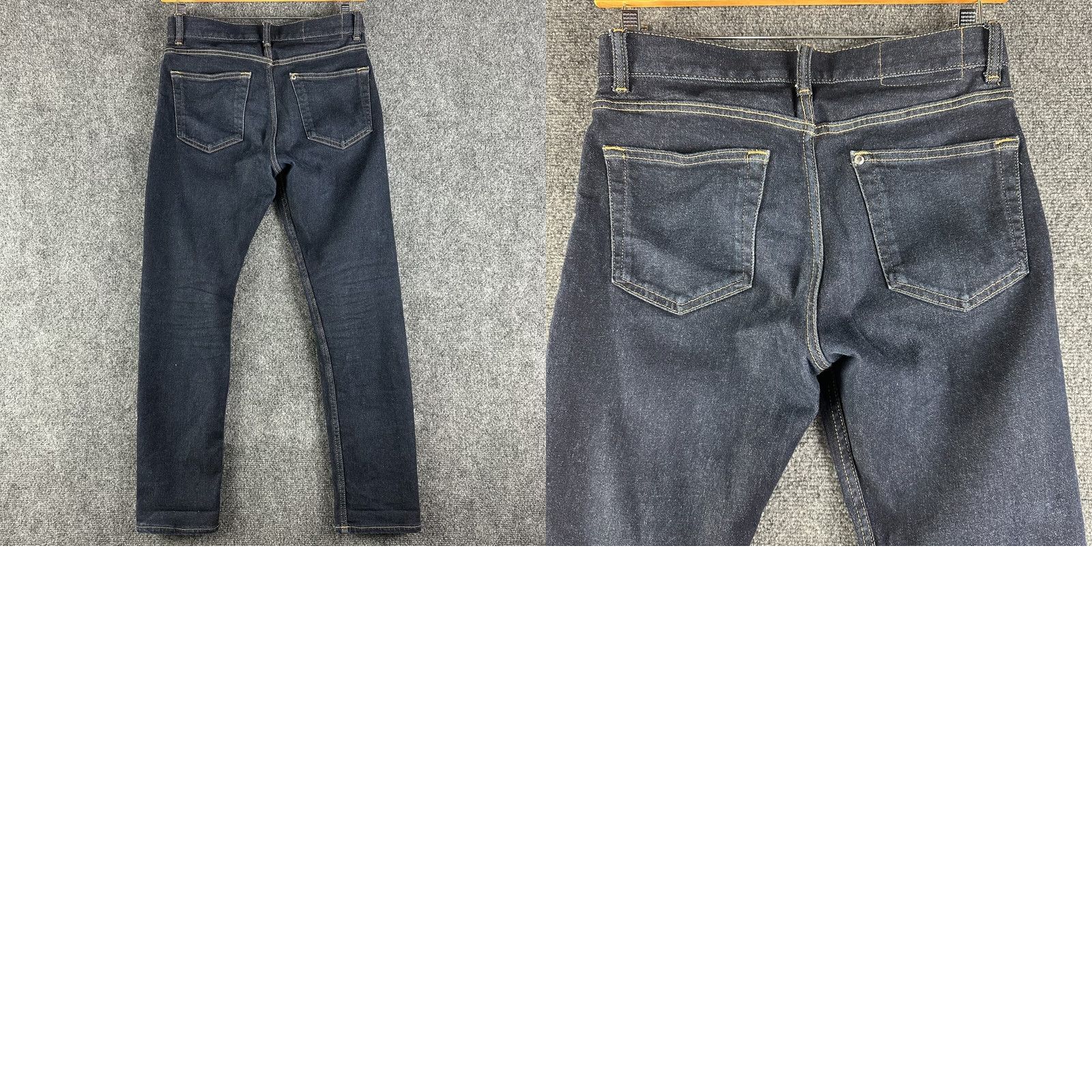 H&M H&M Denim Jeans Slim Dark Wash 30 Mens Cotton Stretch 5-Pocket Zipper Fly Jeans Size US 30 / EU 46 - 8 Thumbnail