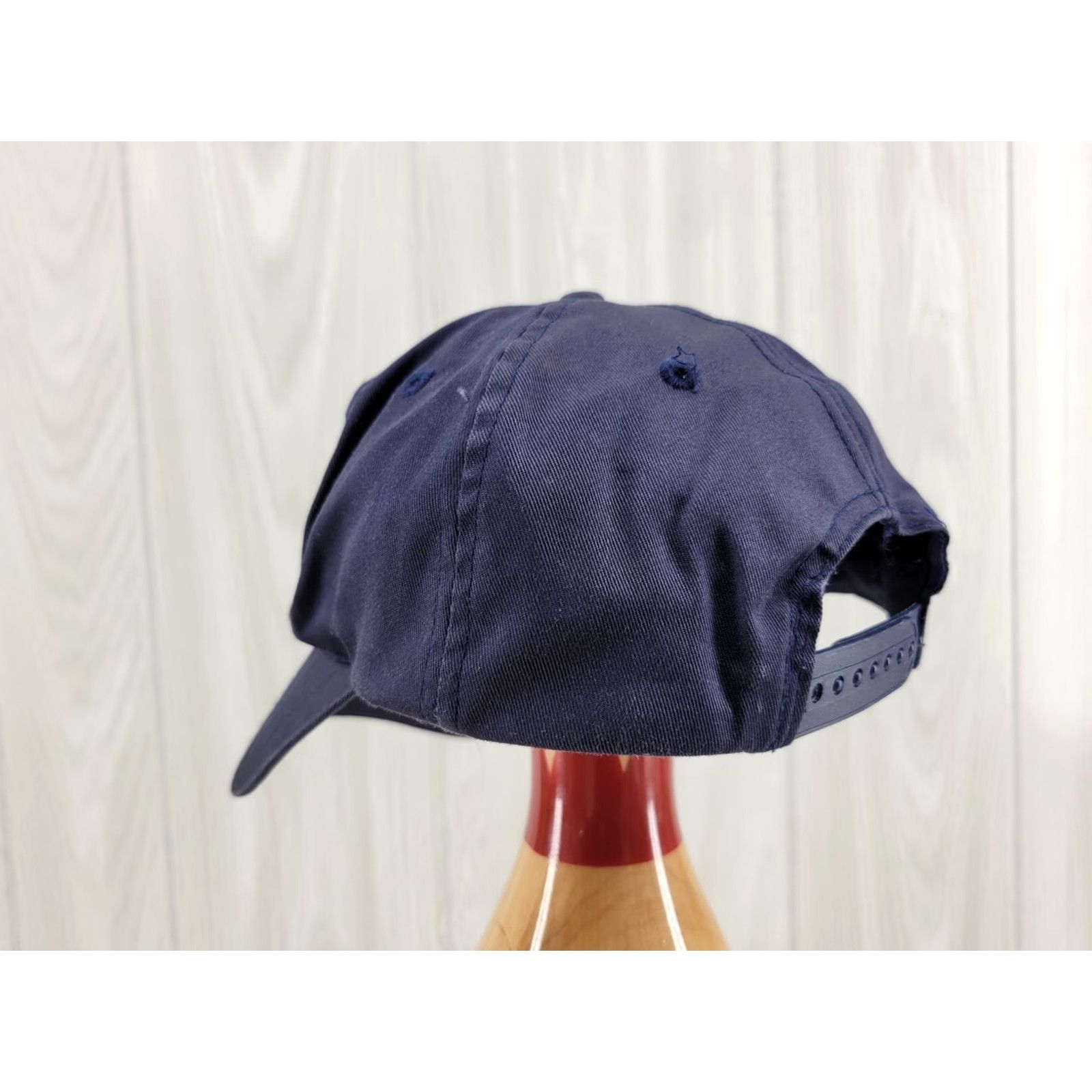 Logo 7 Burger King Embroidered Small Logo Blue Employee Crew Snapback Hat Size ONE SIZE - 7 Thumbnail