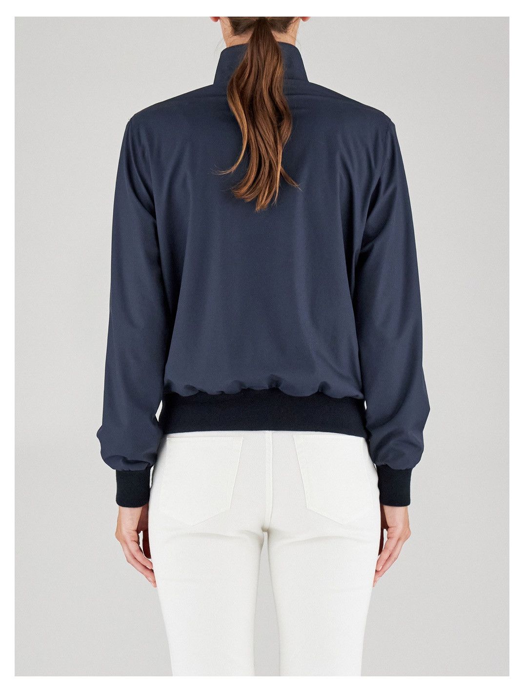 Loro Piana o1srvl11e0125 FAG3121 Reversible Bomber Jacket in Navy Blue Size XS / US 0-2 / IT 36-38 - 4 Thumbnail