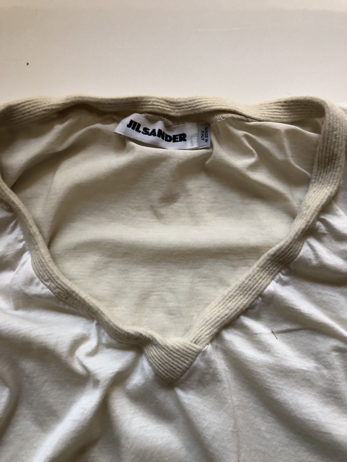 Jil Sander JIL SANDER “ribbon” neckline long sleeve Size US S / EU 44-46 / 1 - 3 Thumbnail