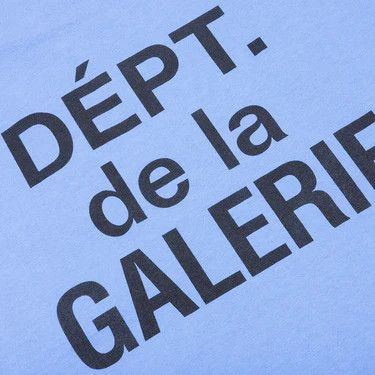 Gallery Dept. o1mle0326 Dept De La Galerie L/S Pocket Tee Shirt in Blue Size US XS / EU 42 / 0 - 4 Thumbnail