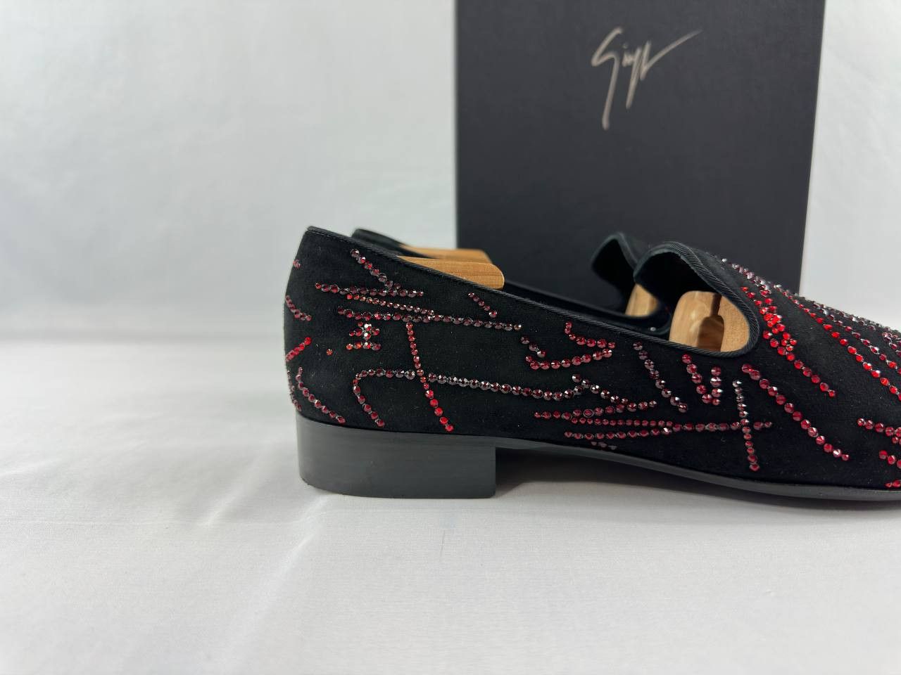 Giuseppe Zanotti Giuseppe Zanotti G-Glam Crystal Logo Loafer Size US 10 / EU 43 - 2 Thumbnail