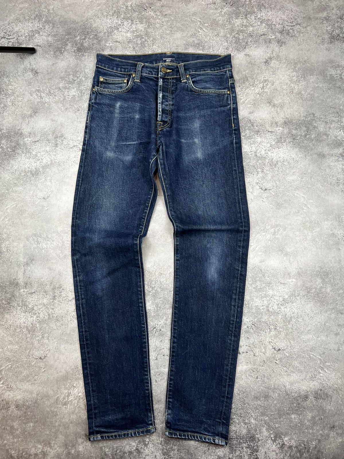Carhartt Carhartt Blue Denim Pants Jeans Denim Mens Size US 30 / EU 46 - 2 Thumbnail