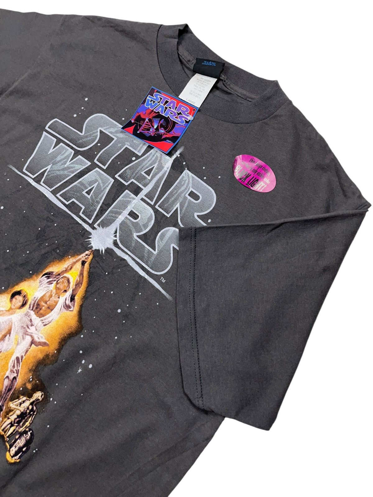 Star Wars Vintage 1996 Winterland Star Wars New with Tags T-shirt Size US L / EU 52-54 / 3 - 4 Thumbnail