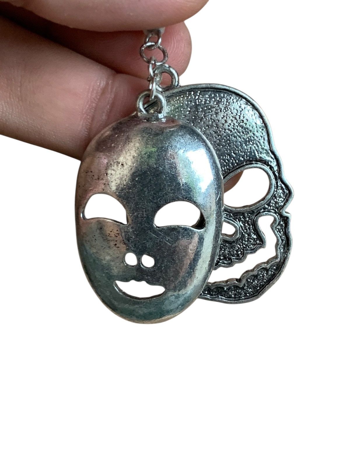 Japanese Brand Custom Rare And Unique 2 Masks Mirthrot Real White Turquoise Size ONE SIZE - 3 Thumbnail
