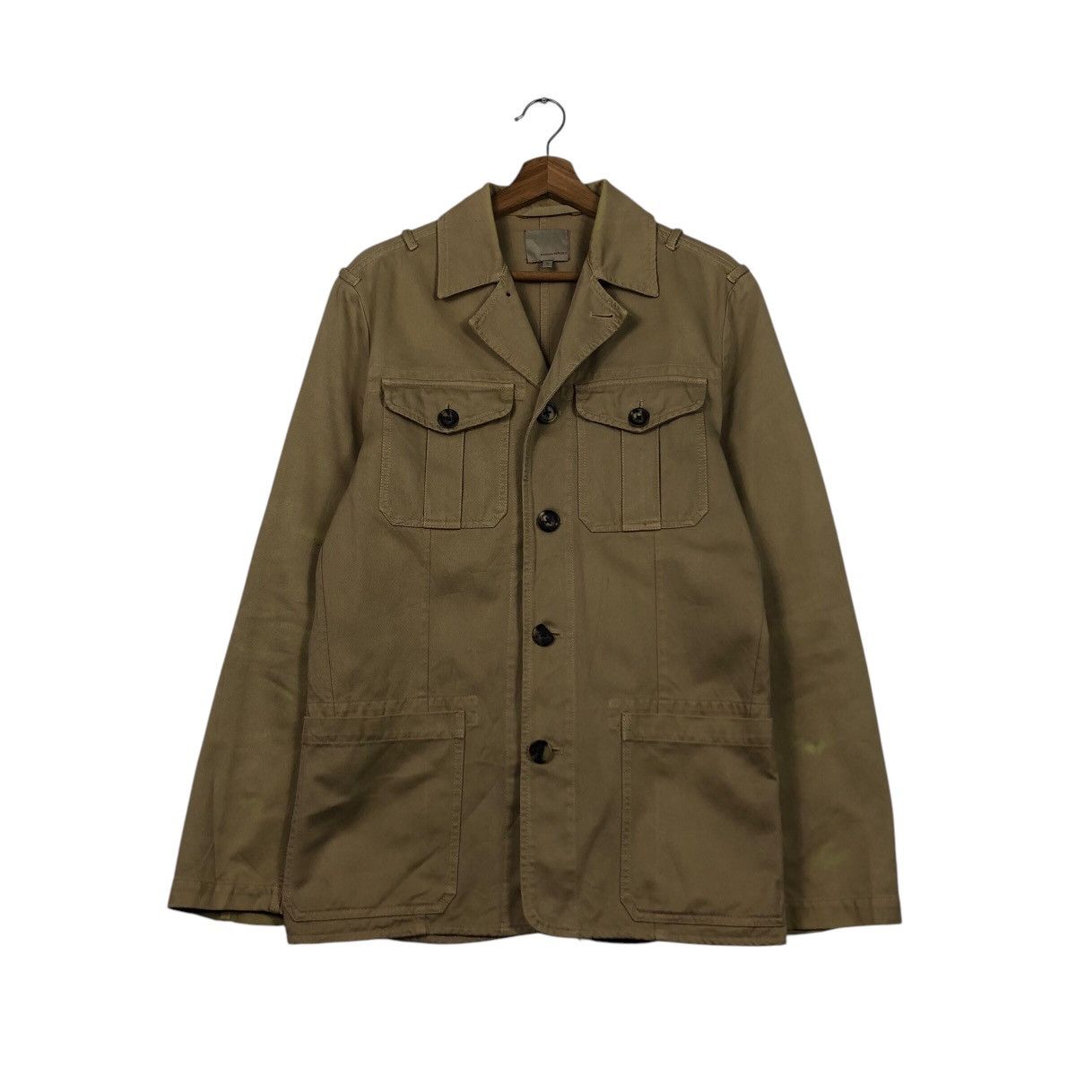 Japanese Brand Banana Republic Heavy Cotton Field Coat — Adventure Wear Size US M / EU 48-50 / 2 - 2 Thumbnail