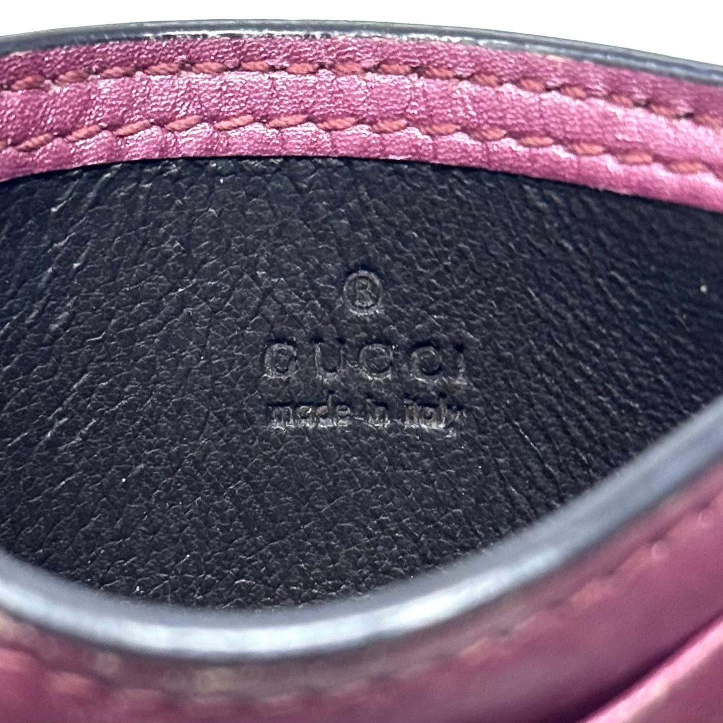 Gucci Gucci Purple Cardholder Wallet Size ONE SIZE - 12 Thumbnail
