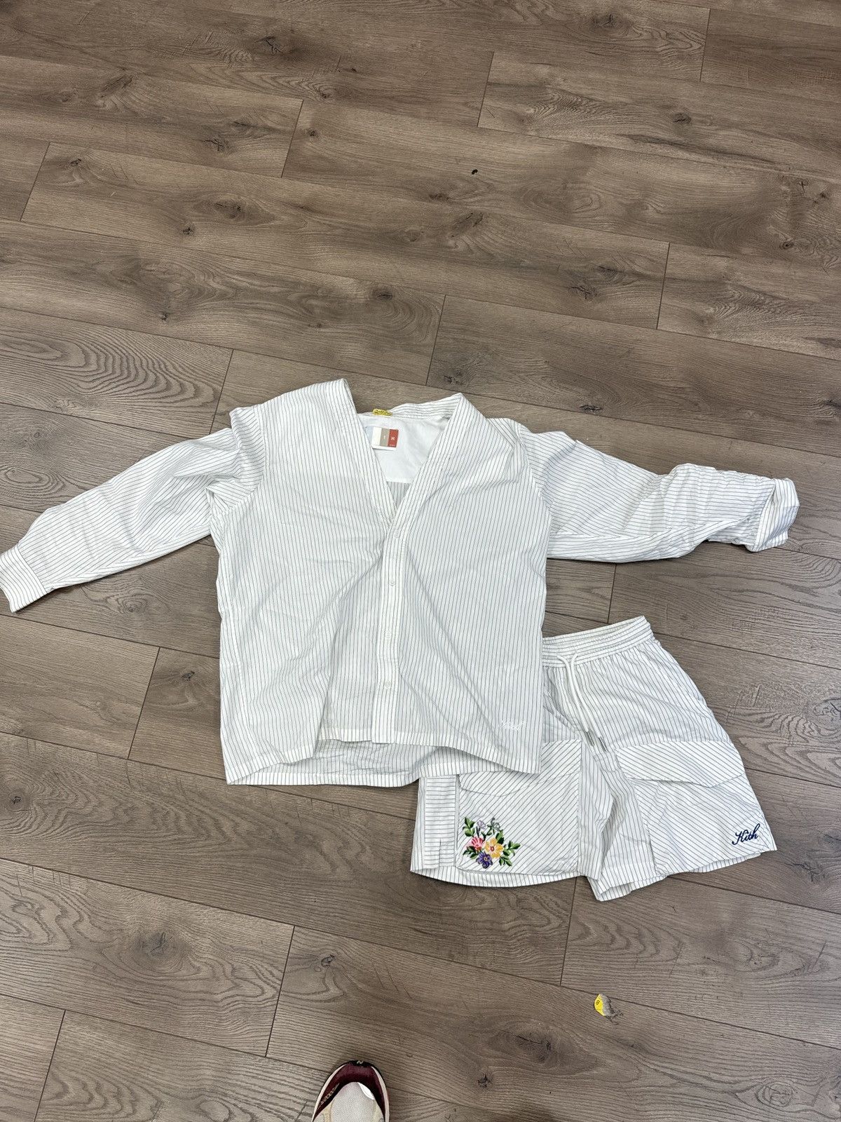 Kith striped Poplin Suit Large/Medium