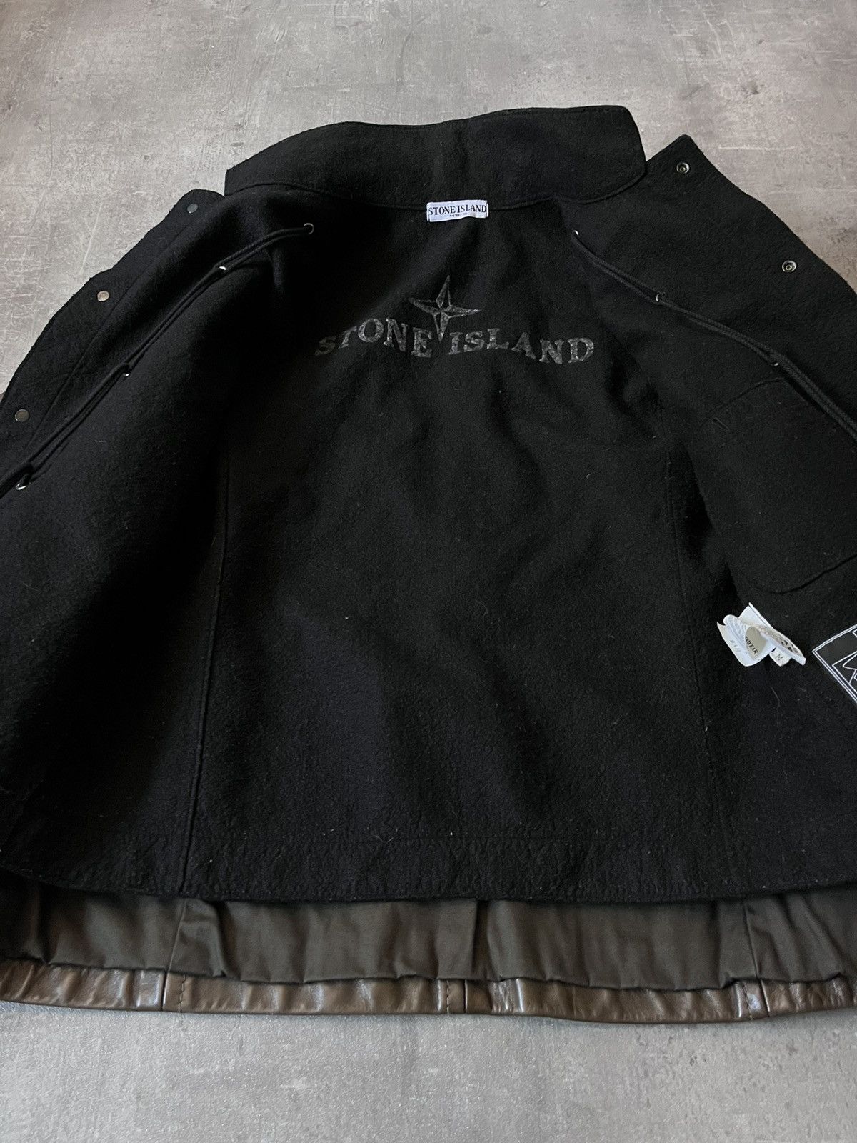 Stone Island Stone Island A/W 2008 2 in 1 leather jacket coat Size US M / EU 48-50 / 2 - 10 Thumbnail