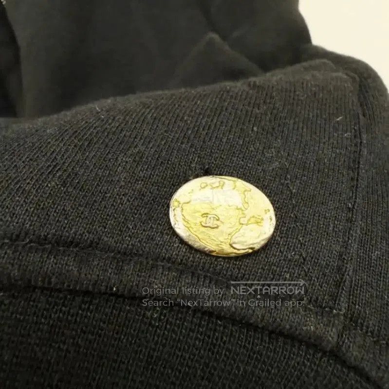 Chanel Chanel Men's Black Long Sleeve Cardigan . Size US M / EU 48-50 / 2 - 6 Thumbnail