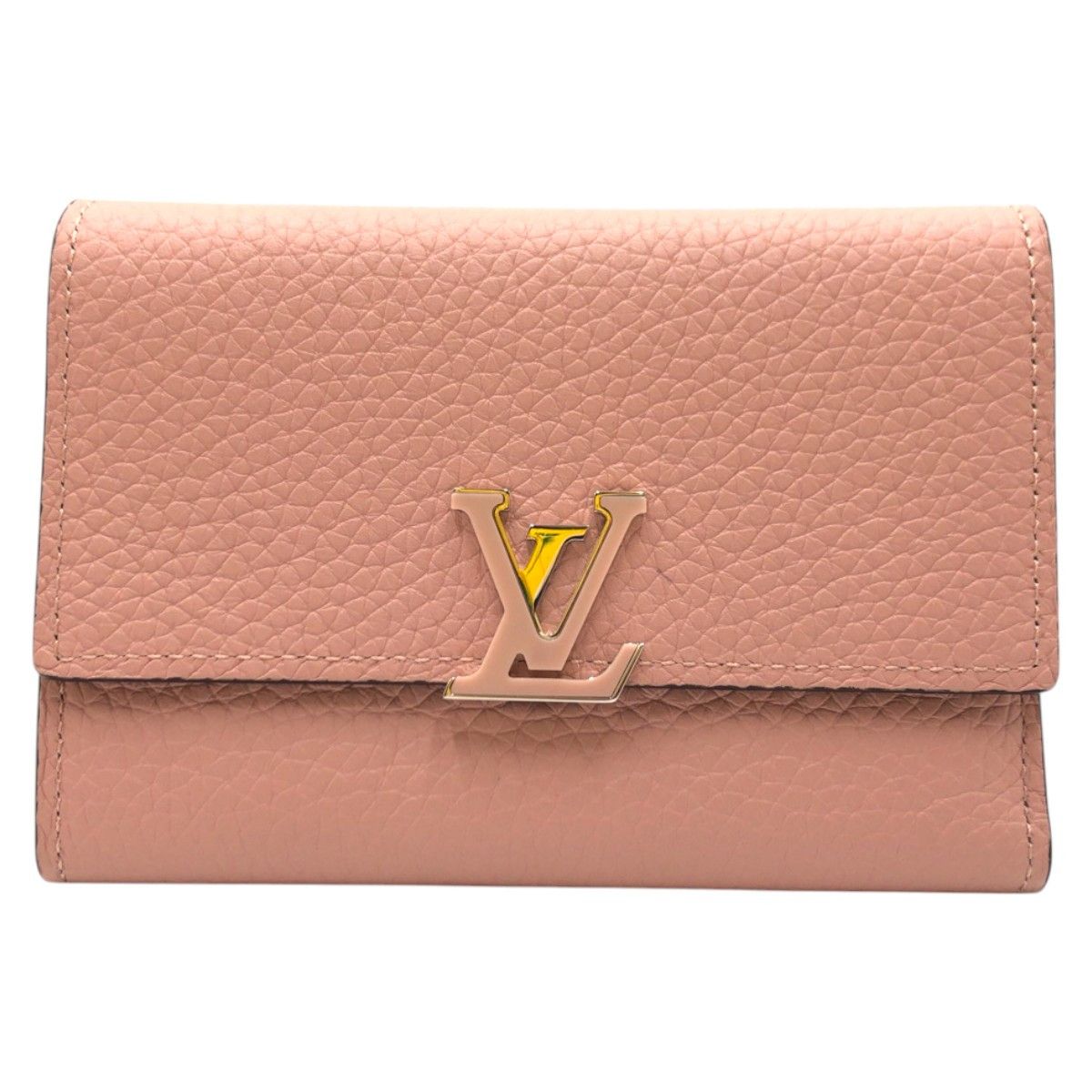 Louis Vuitton Louis Vuitton Louis Vuitton Portefeuille Capucines Taurillon Wallet Leather Short Wallet M62156 DUTY FREE for USA Size ONE SIZE - 1 Thumbnail