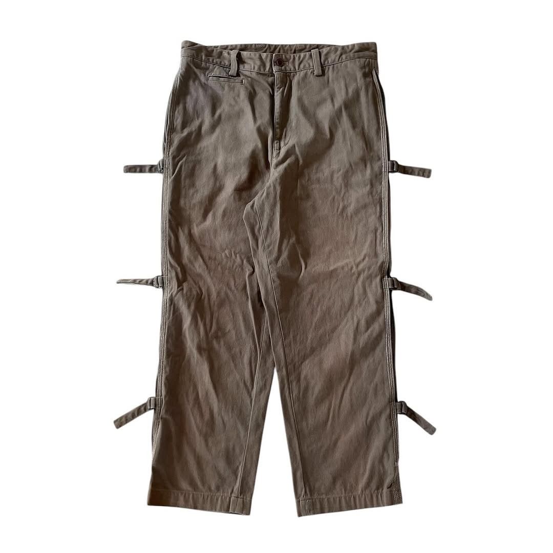 Issey Miyake SS2004 Issey Miyake Sunfaded Bondage Strap Pants Size US 33 - 2 Thumbnail