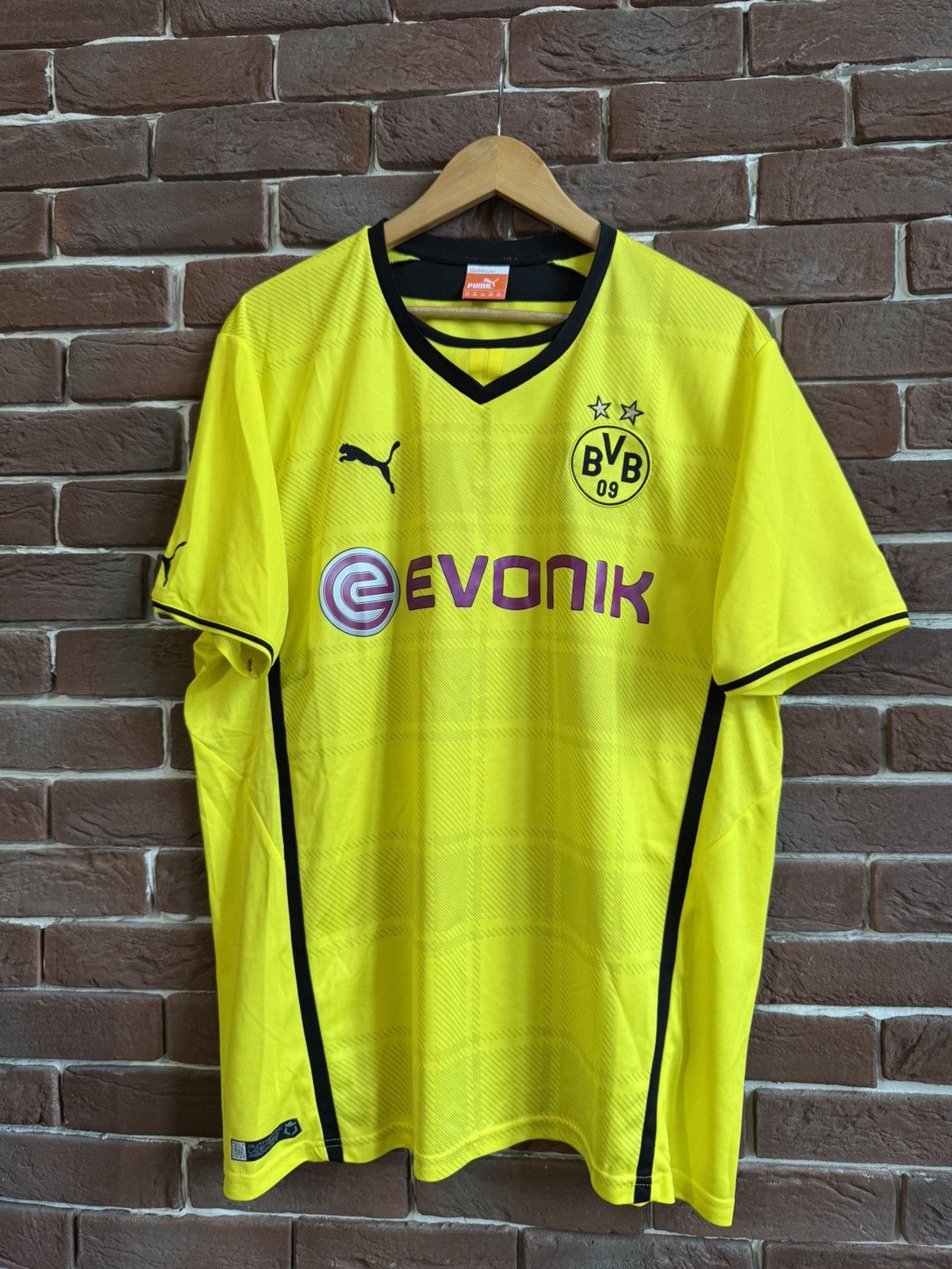 Puma Vintage 00s Puma Borussia Dortmund BVB S Football Kit Jersey Size US XXL / EU 58 / 5 - 1 Thumbnail