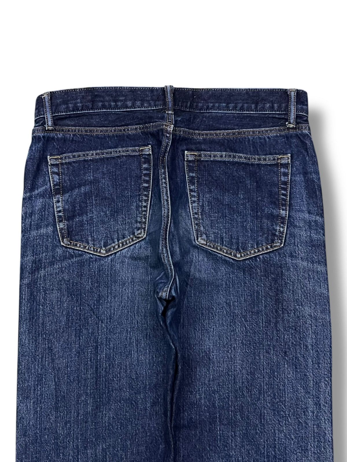 Uniqlo Vintage Uniqlo Selvedge Denim Japan - Faded Wash, Distressed Size US 33 - 5 Thumbnail