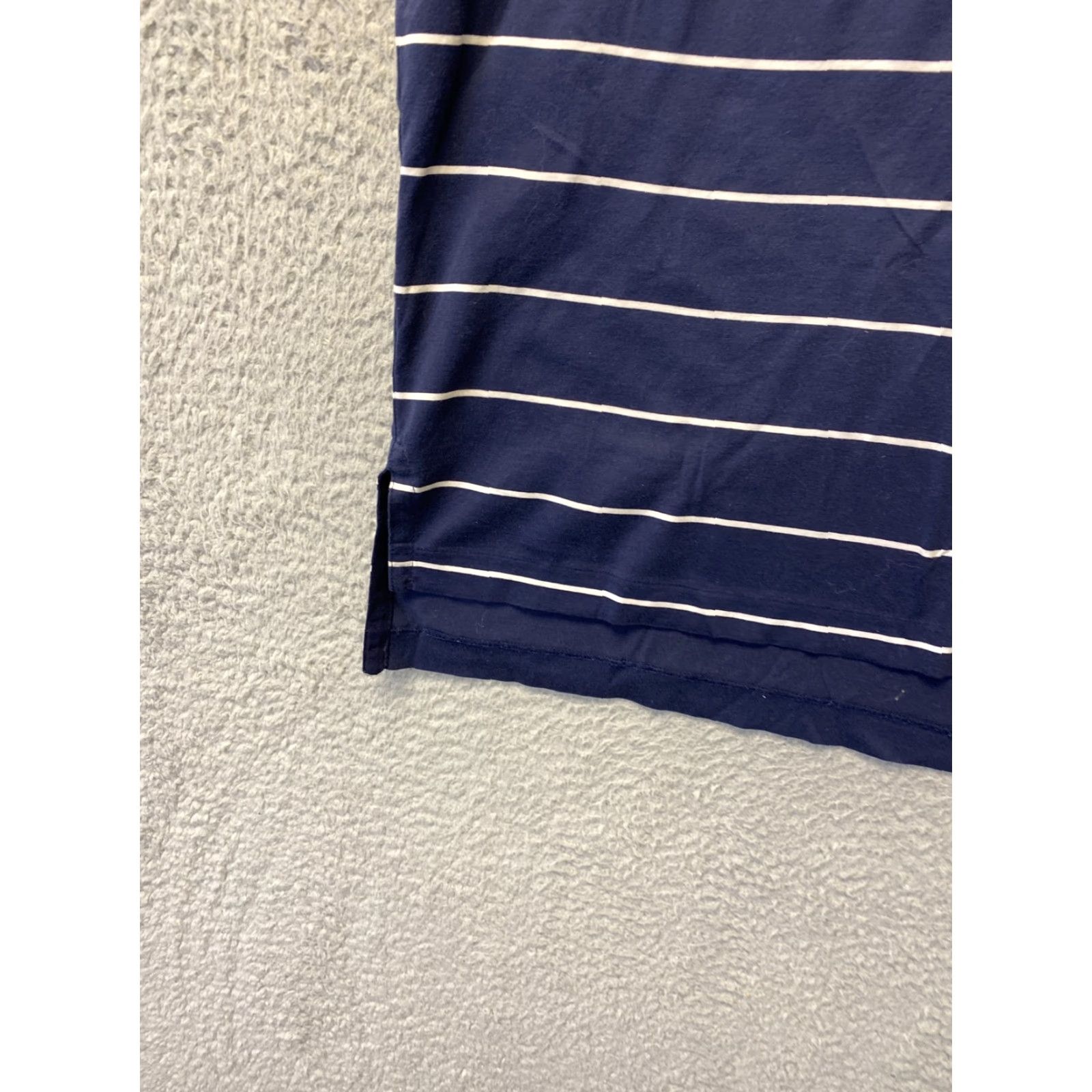 Polo Ralph Lauren VINTAGE Polo Ralph Lauren Polo Shirt Men L Blue White Striped Casual Golf Preppy Size US L / EU 52-54 / 3 - 7 Thumbnail