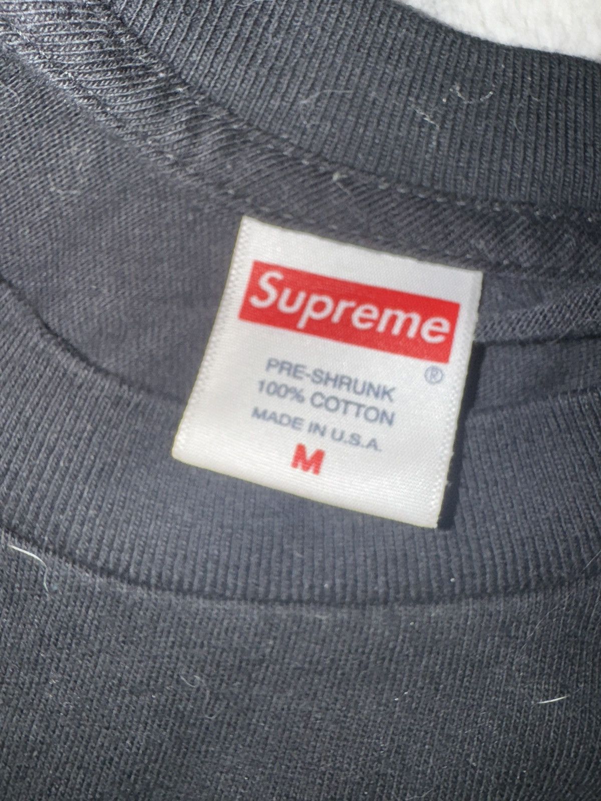 Supreme Supreme Buddha Tee Black M Size US M / EU 48-50 / 2 - 4 Thumbnail