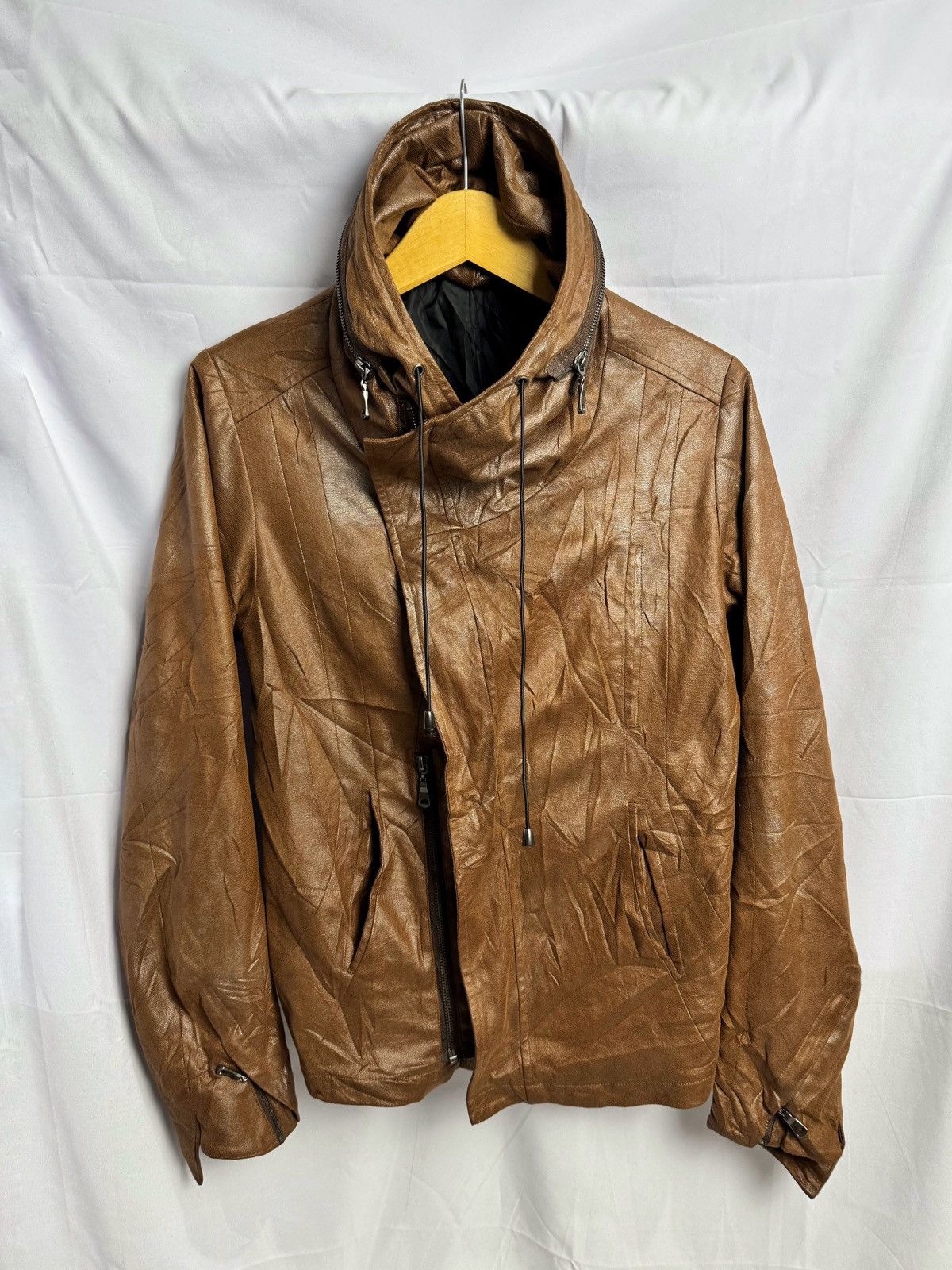 Beauty Beast ❌SOLD❌Asymmetrical Leather Jacket Semanticdesign Size US M / EU 48-50 / 2 - 5 Thumbnail