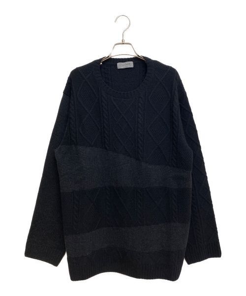 Yohji Yamamoto Yohji Yamamoto pour homme 23AW WOOL ALAN KNIT Size US L / EU 52-54 / 3 - 1 Thumbnail