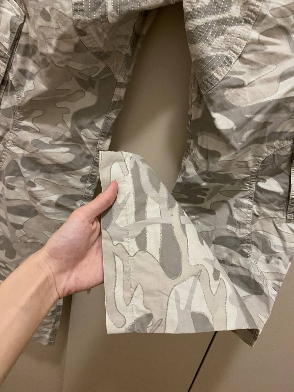 Diesel × Japanese Brand × Vintage Diesel Cargo pants camouflage white sand design Size US 30 / EU 46 - 9 Thumbnail