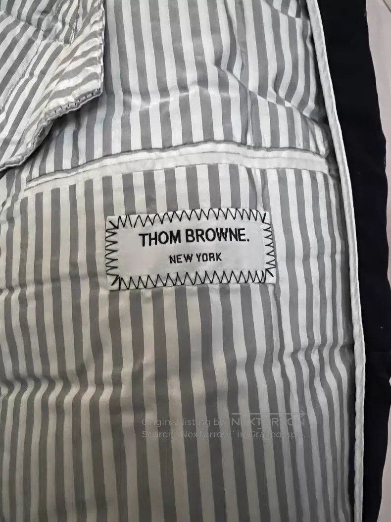 Thom Browne Thom Browne Wool Fabric Slim Fit Mid-Length Down Jacket, B Size US M / EU 48-50 / 2 - 6 Thumbnail